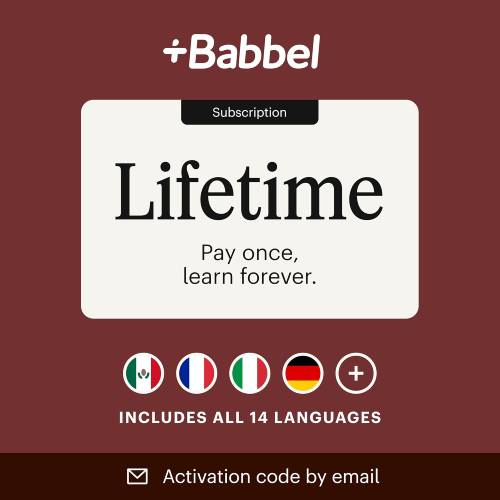 Babbel Language Learning, Lifetime